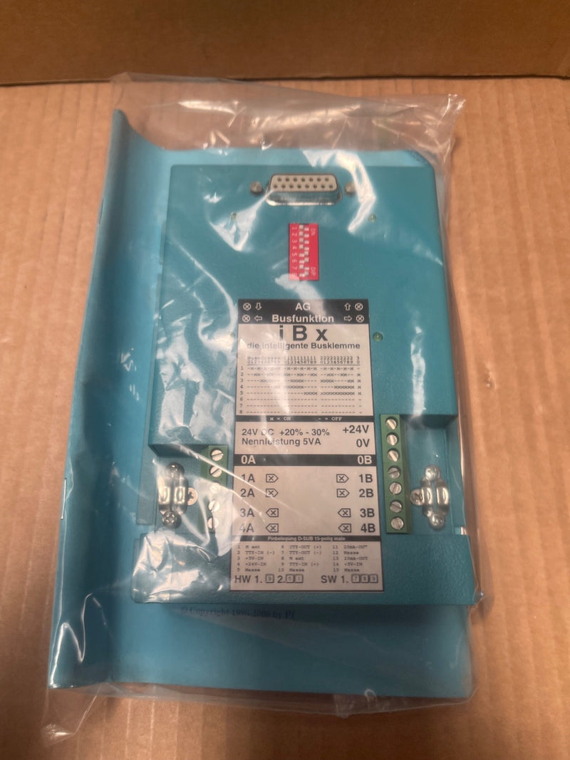 AG – iBx – Intelligent PROFIBUS Bus Terminal / iBx-Klemme 24 V DC Version 3.0