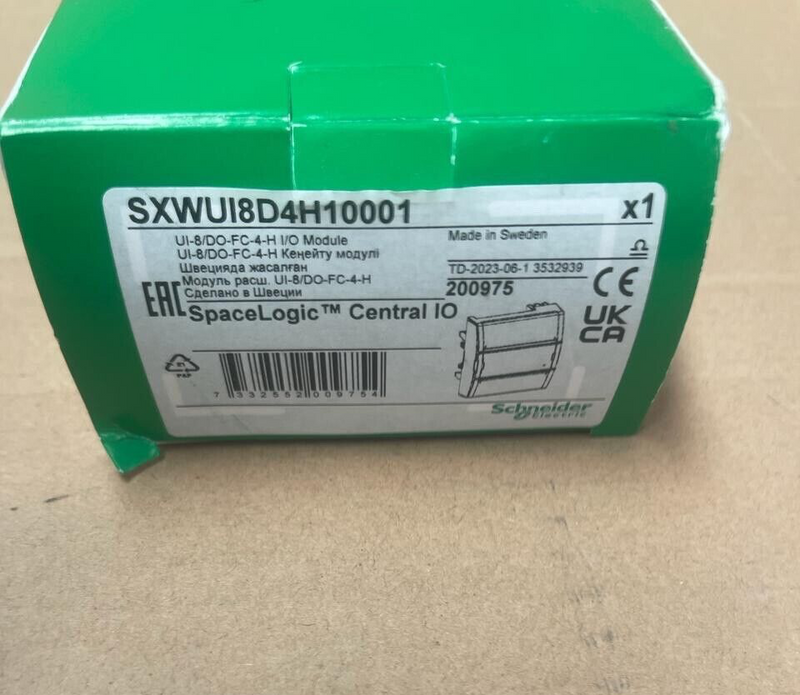 Spacelogic I/o Module Schneider Electric SpaceLogic - SXWUI8D4H10001 - UI-8/DO-FCH I/O Modul ...