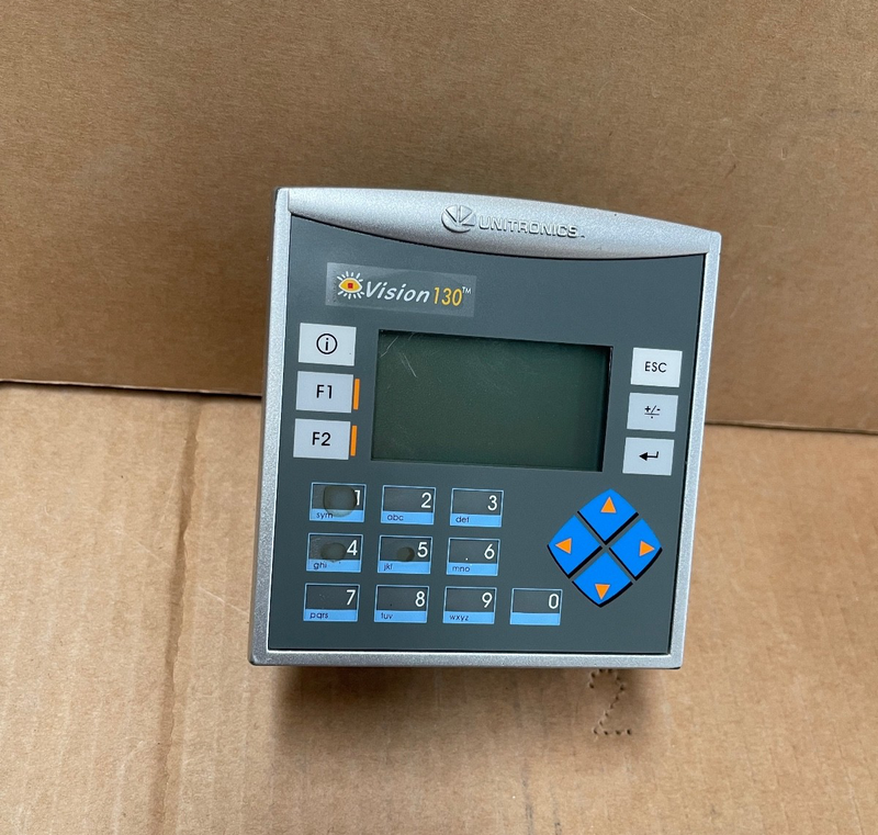 Unitronics – V130‑33‑RA22 – Vision™ PLC + HMI 24 V DC, 12 DI/8 RO, 2 AO