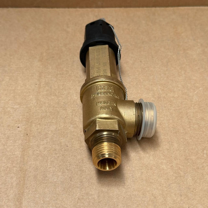 Castel – 3030/44C173 – 17.3 bar Safety Relief Valve, ½″ NPT×¾″ G, PS 55 bar