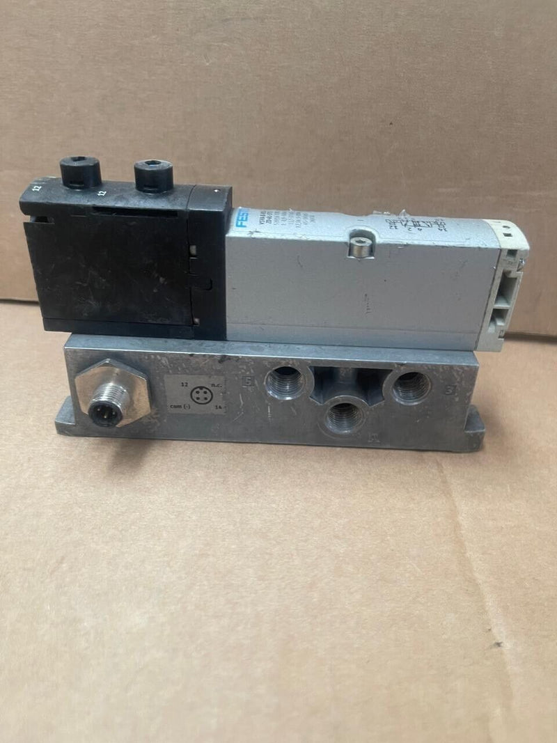 Festo - VSVA-B-B52-ZD-A1-1T1L with VABS-S4-1S-G14-B-R3 - 5/2-Way Bistable