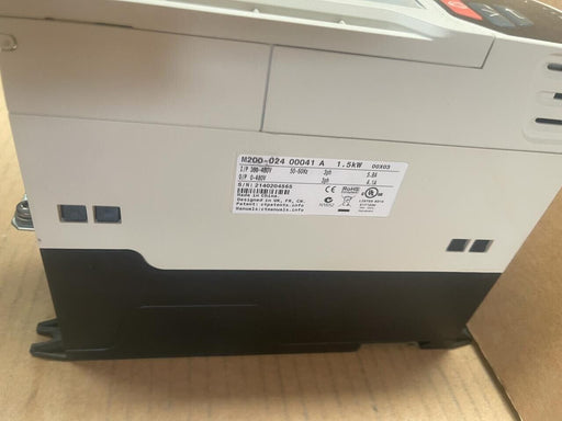 EMERSON Control Techniques Unidrive - M200-024 00041 A 1.5kW VFD Speed Drive