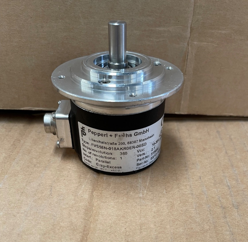 Pepperl+Fuchs – FVS58N‑018AKR0EN‑00SD – FVS58 Singleturn Absolute Encoder Ø 58 m