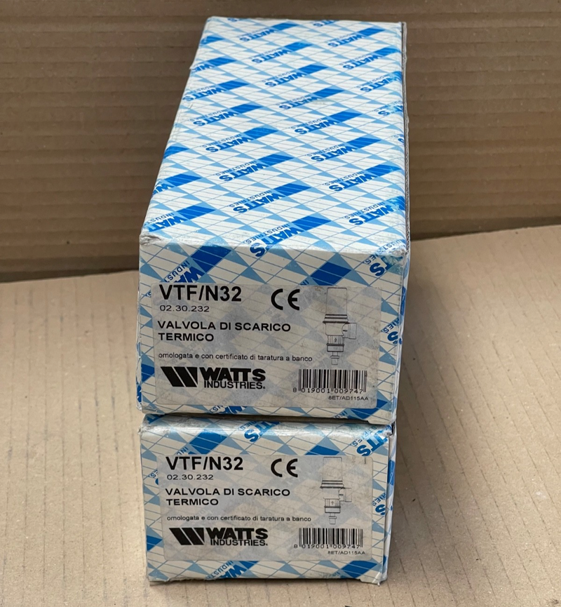 Watts - VTF/N32 (0230232) - pressure reducing valve – Thermal Relief Valve