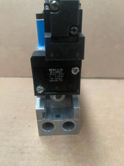 Festo - MEBH-5/3G-D-1-ZSR-C 184498 Magnetventil + 2x MSEB-3-24DC 373855D