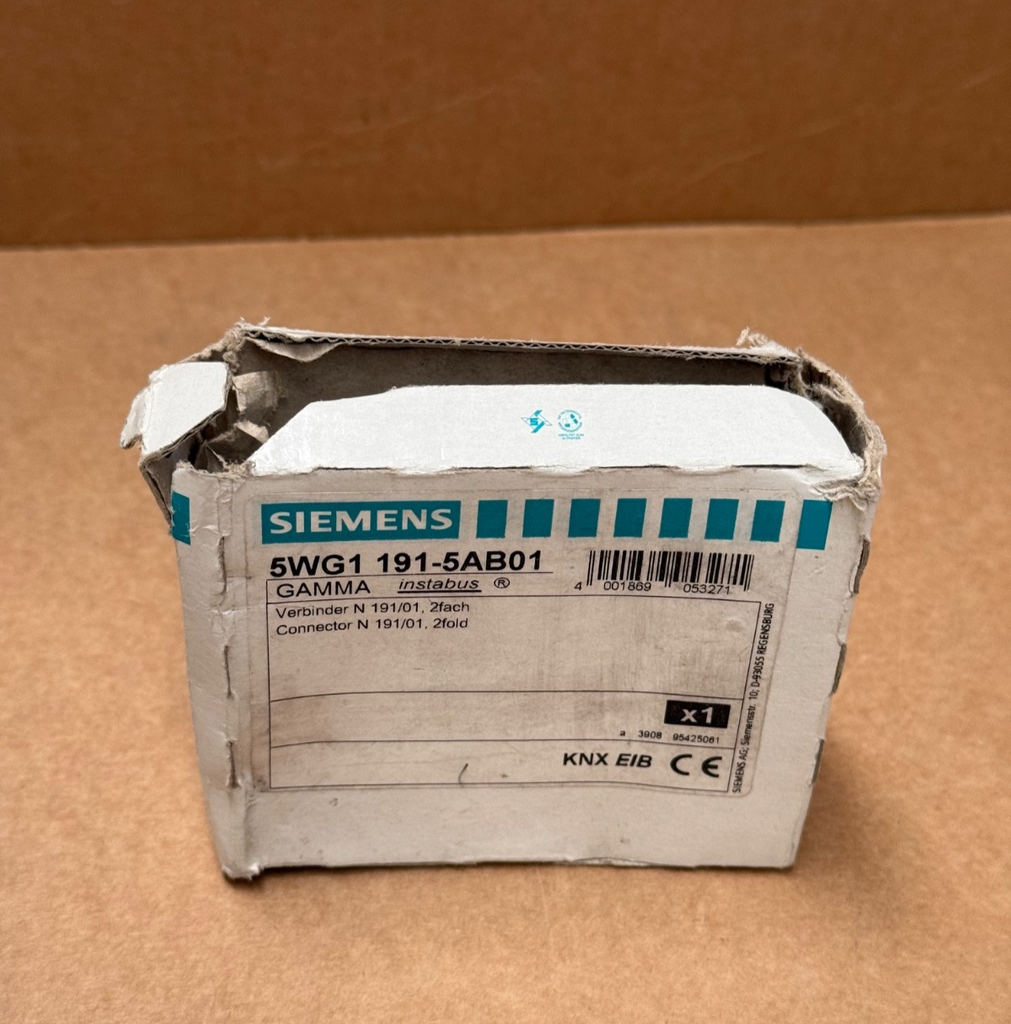 Siemens – 5WG1191-5AB01 – REG 191/01 Dual-Bus KNX/EIB Rail Connector —  VOLTWERK Handel