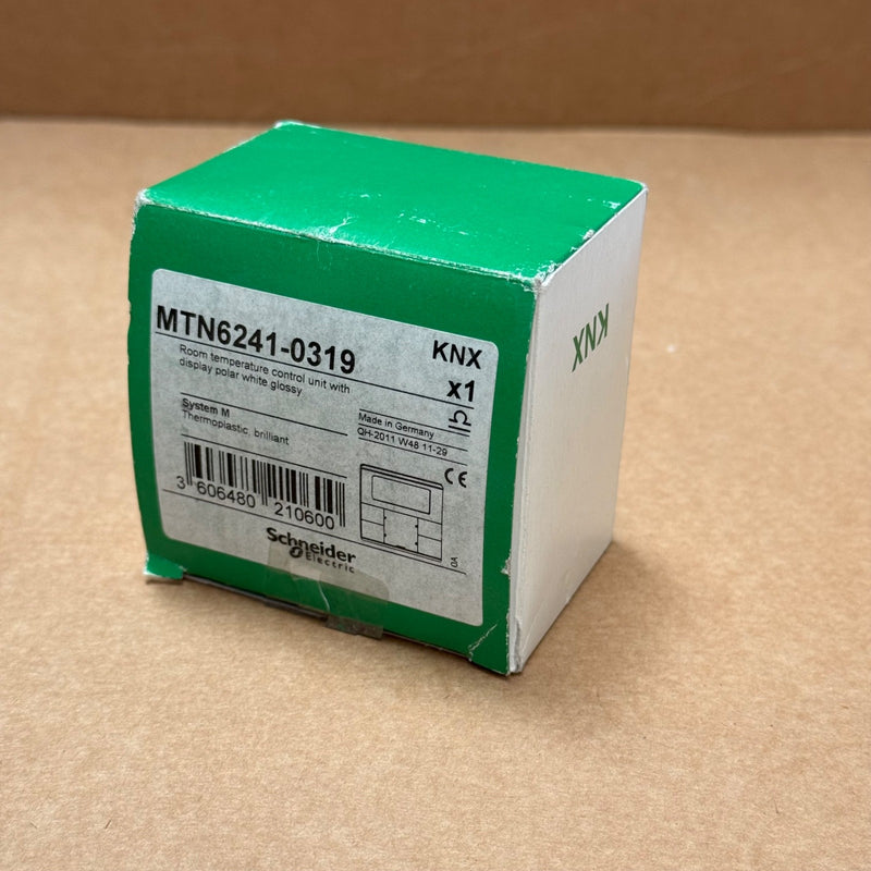 Schneider Electric – MTN6241‑0319 – KNX Room Temperature Controller w/ Display