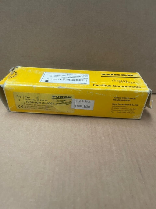 TURCK - FLDP-IOM84-0001 6825330 - Fieldbus Module, 8 DI, 4 DO, PROFIBUS-DP, 24V