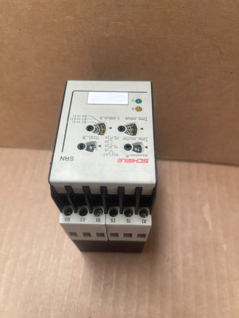 Schiele – 2.450.125.01 – Current / Time Delay Relay 24–240 V AC/DC, 0.05–1 s / 1