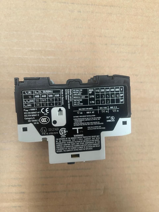 5PCs EATON - PKZM0-16 - XTPR016BC1 - Motor Circuit Breaker 16A