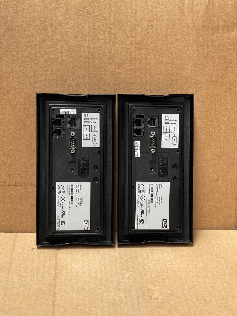 DEIF – DU‑2/MKIII – Protection & Power Management Multi‑Line Display Unit