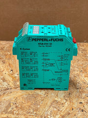 Pepperl & Fuchs – KFU8‑DW‑1.D (190149) – Rotation & Speed Monitor, SIL 2 Signal
