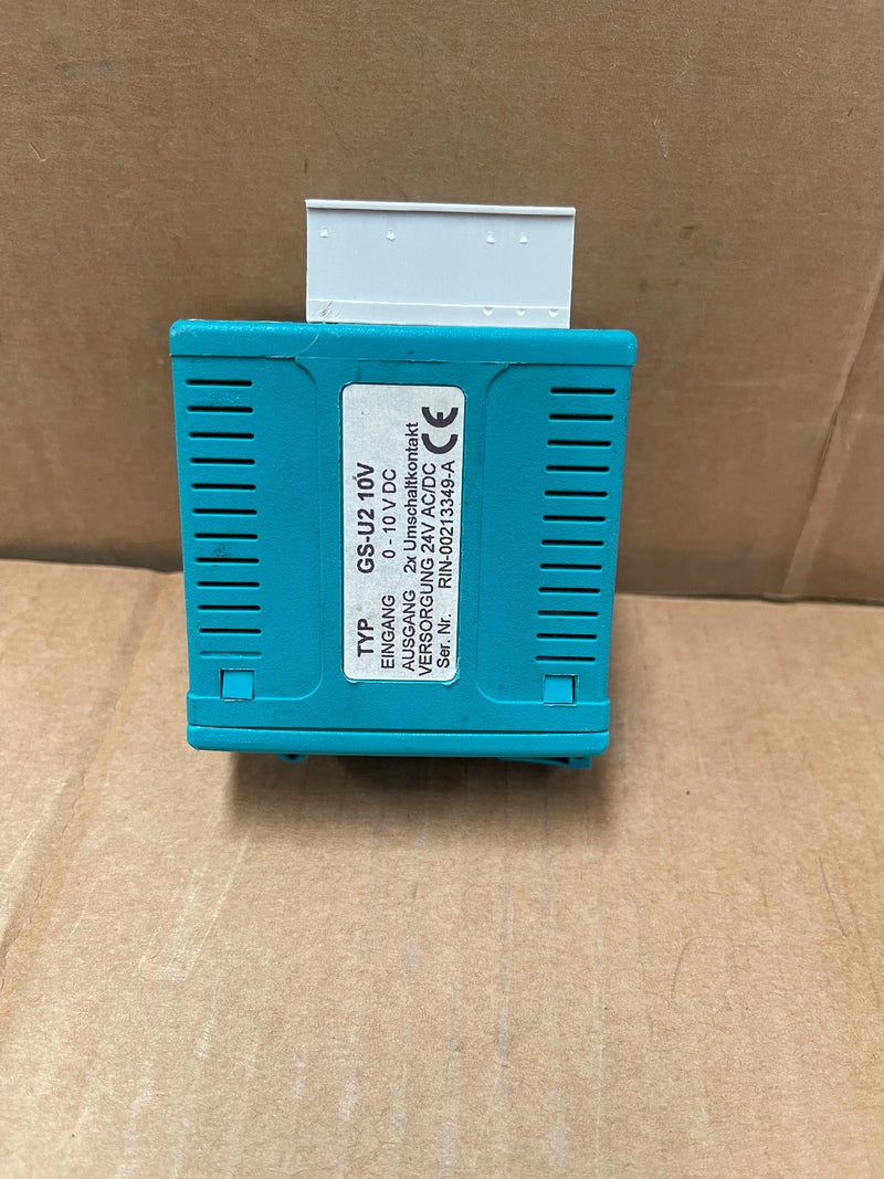Rinck Electronic – GS‑U2 / 10 V – Threshold Switch for 0‑10 V Signal