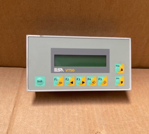 ESA VT05000000N Operator Panel HMI Terminal – 24VDC – VT50 Series