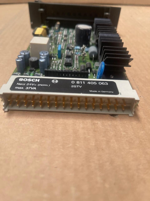 Bosch Rexroth - 0811405063 - VT-VRRA 1-527-20/V0/2STV Valve Amplifier