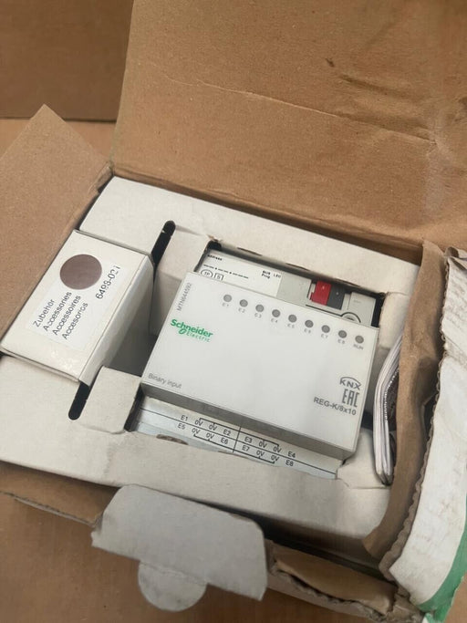 Schneider Electric - MTN644592 - KNX Binary Input REG-K/8x10, Light Grey