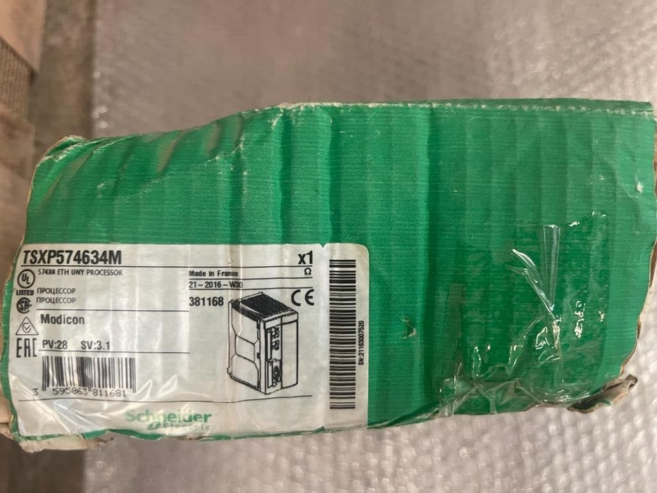 Schneider Electric, TSXP574634M, Unity Processor CPU 574X4 ETH Modicon Premium
