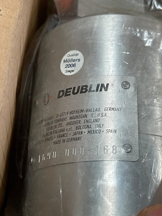 Deublin – 1690‑000‑168 – Low‑Speed Duoflow Rotary Union, G1″ RH → ¼″ NPT