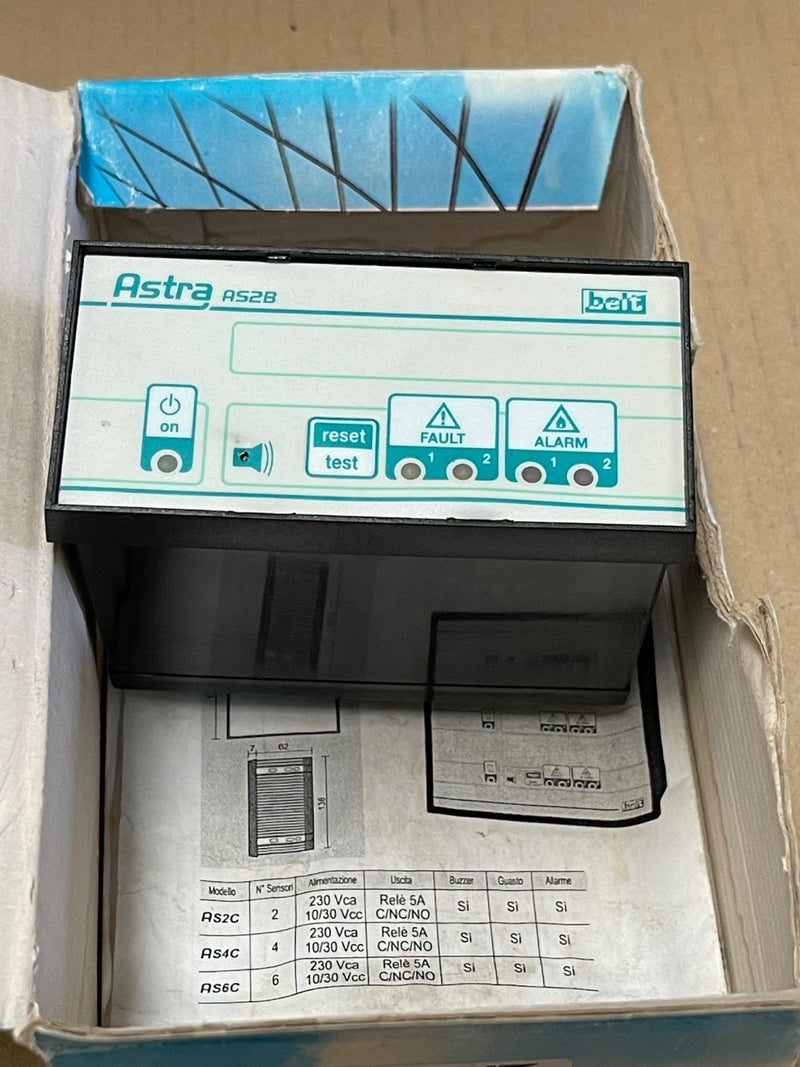 ASTRA – B20‑AS2B – Gas Detector Control Panel Unit