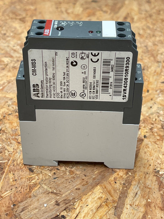 ABB – 1SVR430810R9300 (CM‑MSS) – Thermistor Motor Protection Relay