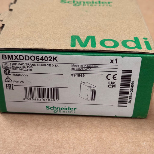 Schneider Electric – BMXDDO6402K – Modicon X80 Discrete Output Module, 64×24VDC