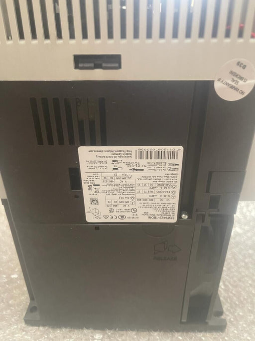 SIEMENS SIRIUS - 3RW4423-1BC46 - AC Motor SoftStarter 37kW