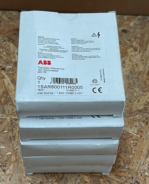 ABB – 1SAR600111R0005 – Thermistor Motor Protection Relay, 110–120V/220–240V AC