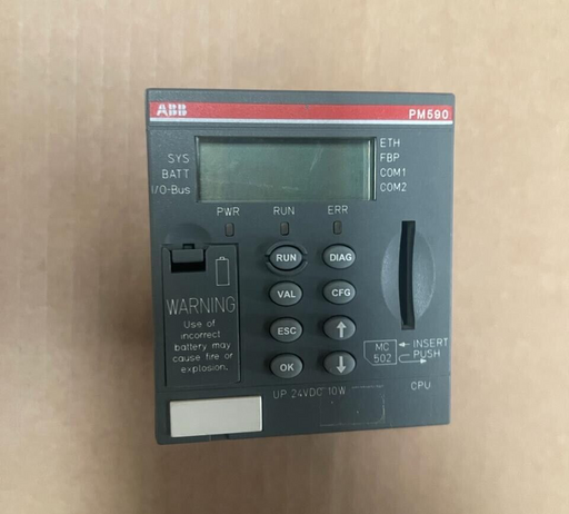 ABB - PM590-ETH C2 - 1SAP150000R0170 - Central Processing Unit 2MB Ethernet
