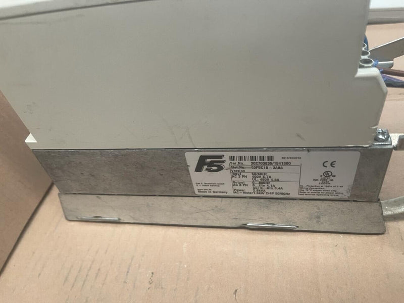 KEB COMBIVERT F5 - 09F5C1B-3A0A - VFD 480V - 1.5kW With FILTER