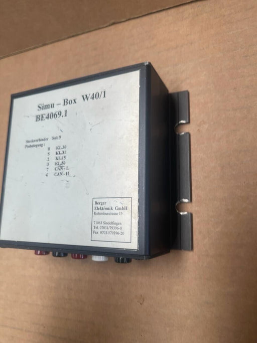 Berger Elektronik SIMU - Box W40/1 BE4069.1 - Steckverbinder