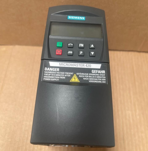 Siemens - 6SE6420-2AB13-7AA1 - MICROMASTER 420 Inverter, 0.37 kW, 1AC 200-240V