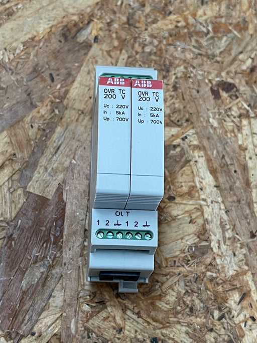 ABB – OVR TC 200 V P (2CTB804820R0400) – DIN‑Rail Data‑Line Surge Protector