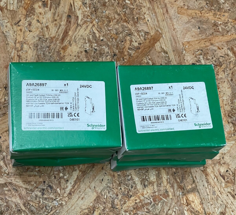 Schneider Electric - A9A26897 - Acti9 Auxiliary Contact iOF+SD 1NO+1NC 24VDC Ti2
