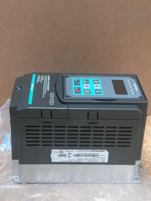 Gefran – VDI100-1015-KBX-4 – 1.5 kW 400 V Class Full-Vector Inverter