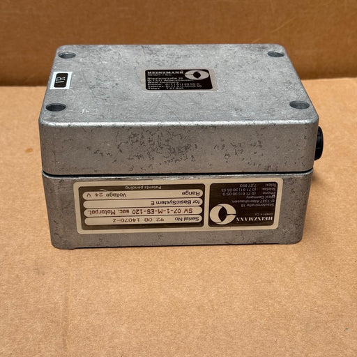 Heinzmann – SW 07‑1‑M‑ES‑120 – Motor Potentiometer, 120 s, with Limit Switch