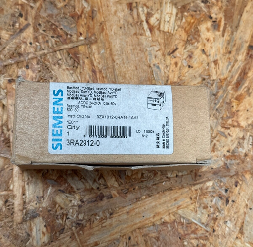 Siemens – 3ZX1012‑0RA16‑1AA1 – SIRIUS Star–Delta Starter Function Module