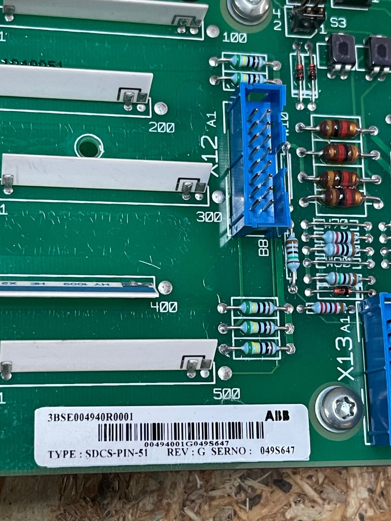 ABB – 3BSE004940R0001 (SDCS‑PIN‑51) – Power Interface / Measurement Card