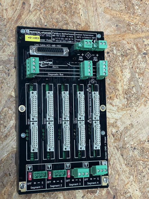 Pepperl + Fuchs – MB‑FB‑4.GEN (180565) – Universal Fieldbus Power Hub 4‑Segment