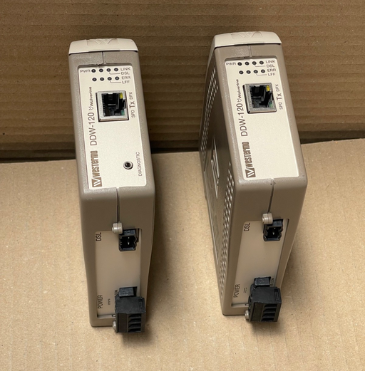 Westermo – DDW‑120 – Industrial Ethernet SHDSL Extender DIN‑Rail (10–60 V DC)