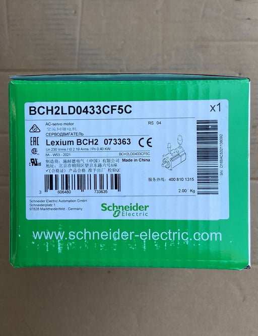 Schneider Electric, BCH2LD0433CF5C, AC Servo Motor 400W Lexium 28 BCH2