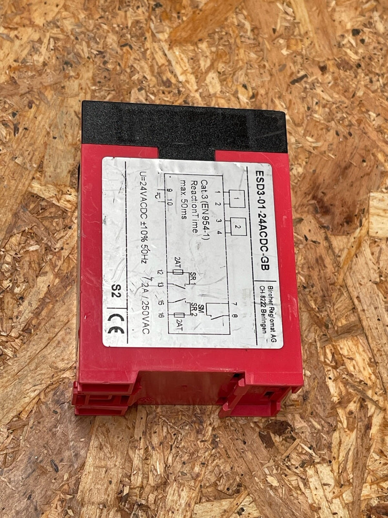 Bircher Reglomat – ESD3‑01‑24ACDC‑GB – Safety Switching Unit