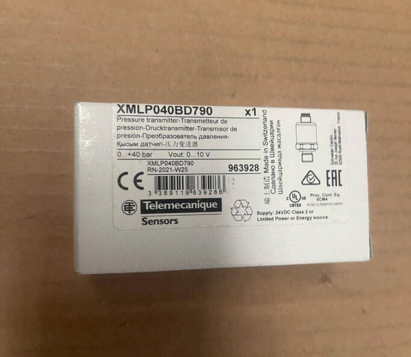Telemecanique XMLP040BD790 pressure transmitter