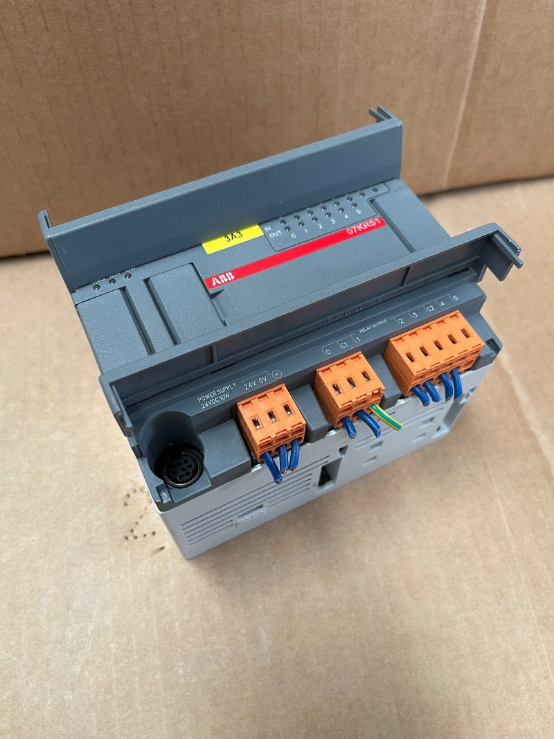 ABB – 1SBP260010R1001 – 07KR51 Basic Unit PLC 8DI/6DO‑Rel., 24 VDC