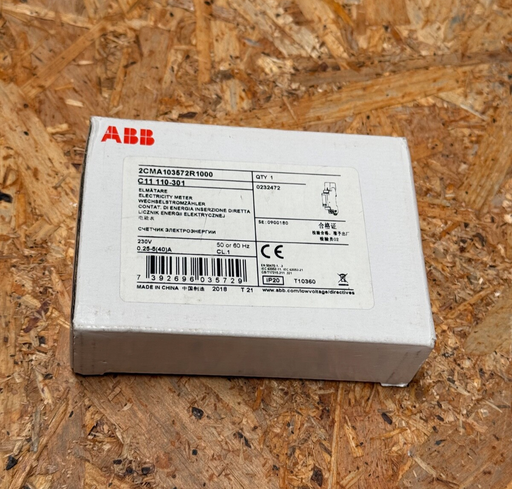 ABB – C11 110‑301 (2CMA103572R1000) – Single‑Phase LCD Energy Meter