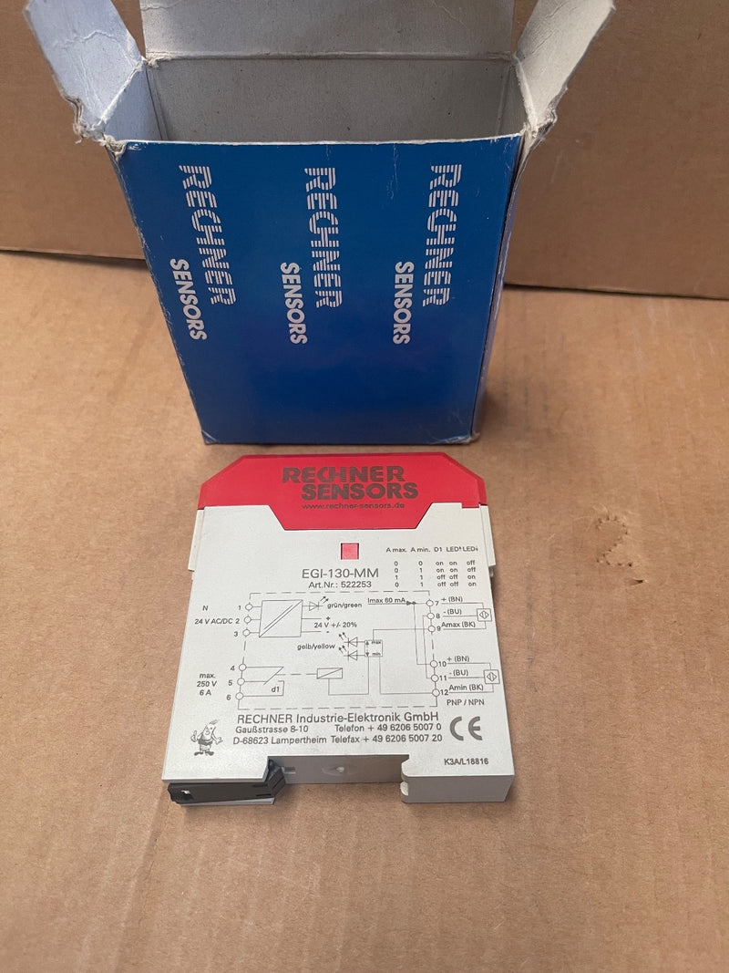 Rechner EGI‑130‑MM – Isolating / Switching Amplifier (115/230 VAC)