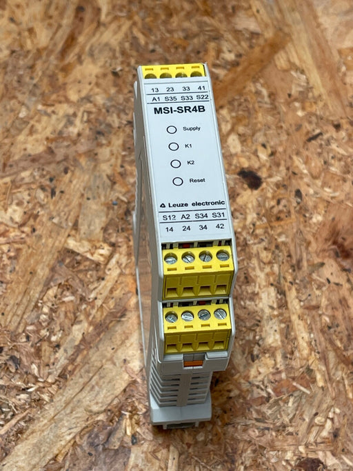 Leuze - MSI-SR4B-01 - Safety Relay, 3NO + 1NC, 24 V AC/DC, PL e, SIL 3