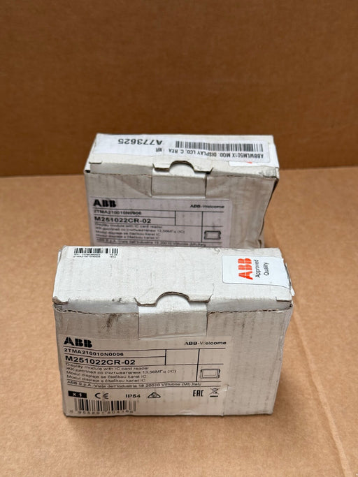 ABB – M251022CR‑02 (2TMA210010N0006) Welcome Display Module with IC Card Reader
