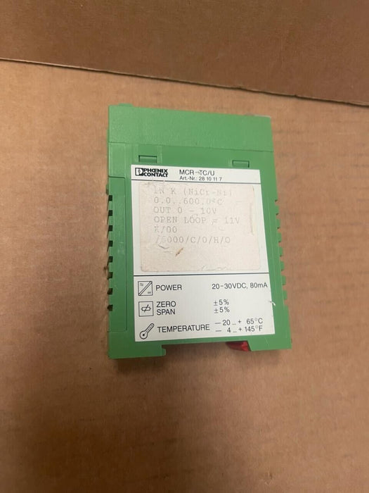 Phoenix Contact - MCR-TC-U - 2810117 - Safety Controller