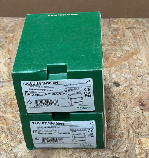 Schneider Electric – SXWUI8V4H10001 – SpaceLogic UI‑8/AO‑V‑4‑H Central I/O Modul