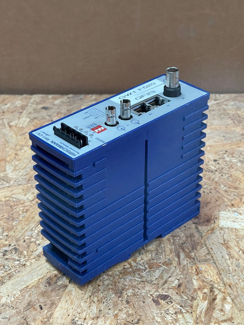 Hirschmann – RH1‑CX+ – Industrial Ethernet Rail Hub (10BASE‑T /‑FL /‑2), 24 V DC